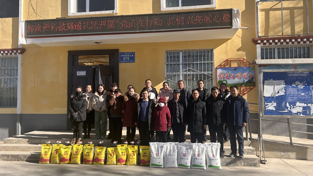 城南社区开展慰问活动